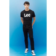 Lee Straight Fit Düz Paça Normal Bel Siyah Erkek Kot Pantolon L70 001