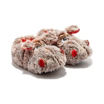 Twigy Carmen Unisex Hayvanlı Panduf Gri 36/43 AA0626 Vizon