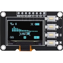 0.96 İnç 128x64 I2c 4 Butonlu Mavi Oled Ekran Modülü - Ssd1315 0.96 İnç 128x64 I2c 4 Butonlu Mavi Oled Ekran Modülü - Ssd1315