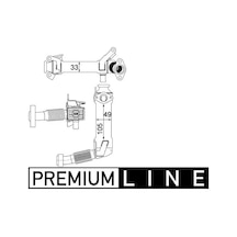 Bmw 120d E87 Egr Sogutucusu 2004-2011 M47d20 N47d20a Mahle Ce21000p