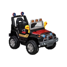 Aliş 503K Magnum 12 V Uzaktan Kumandalı Akülü Jeep Siyah