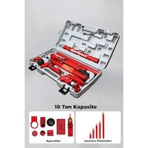 Gaptools Oto Doğrultma Hidrolik 10 Ton Gpt110