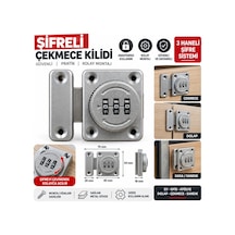 Çekmece Kilidi Şifreli Gri - 921700225 Gri