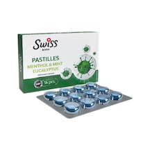Swiss Bork Mentol Nane Okaliptus Pastil 3 x 16'lı