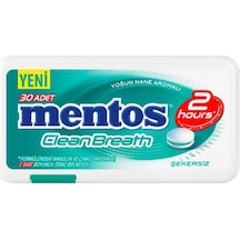 Mentos 2H Clean Breath Yoğun Nane 12 Adet