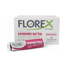 Florex Ekonomik Battal Boy Çöp Torbası 10'lu 20'li Paket
