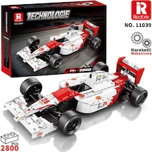 Reobrix Technic 11039 1/8 Mclaren Formula 1 Araba Yaratıcı Yapı Blok Seti Building Blocks -2800parça