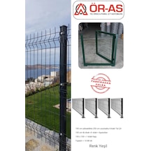 Panel Çit Takım 100 Cm Yükseklik 10 Mt Uzunluk 100 X 100 Kapı -