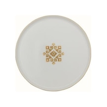 Porland Arabesque Desen1 Düz Tabak 21cm