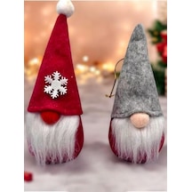 1 Adet 16 Cm Yılbaşı Şans Cücesi Iskandinav Elf Cücesi T80 Gnome