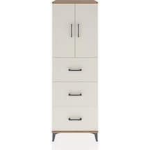 Hyperion Dolap 2 Raflı 3 Çekmeceli 2 Kapaklı 60x44x182 Çam-ay... Çam