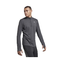 Reebok Fk6478 Re Quarter Zip Yarı Fermuarlı Erkek Sweatshirt Füme Füme