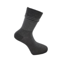 Natural Erkek Çorap Organik 41-46 Club Gri