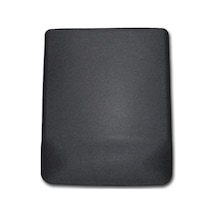 Kare Siyah Bilek Destekli Mouse Pad Ergonomik Kaymaz Taban Oyun Ve Ofis İçin Fare Altlığı Suya Tere Dayanıklı Mouse Pad 2 Adet