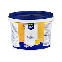 Metro Chef Hardal Sos 2 Kg - Baharatlı Lezzet, Büyük Boy 2'li Ekonomik Paket - 2 Adet Tarı