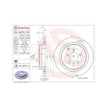 Fren Dıskı Arka R.rover Sport 3.0/3.6