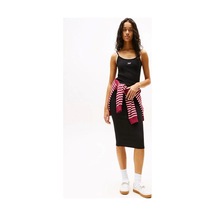 Tommy Hilfiger Tjw Scrıpt Strap Mıdı Dress Ext Çok Renkli