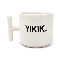 Yıkık Tasarım T Kupa Beyaz