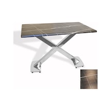 İks Masa Kromnikel 70x120 - Werzalit, Allzalit Yada Wermodin Tabla - Palazzo Çok Renkli