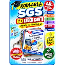 Kodlarla Sgs 60 Zincirli & Laminasyonlu Ezber Kartı