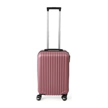 Hoffmannss Travel Line Kabin Boy Abs Valiz - Gülkurusu - 57x37x23 Cm Çok Renkli