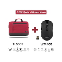 Classone TL5005 15.6" Su Geçirmez Notebook Laptop El Çantası + WM