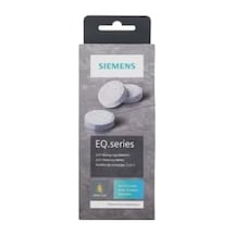 Siemens Tz80001a Temizleme Tabletleri, 10 Adet, Kahve Yağı Kalıntılarını İdeal Şekilde Giderir,  Aksesuar, Eq Serisi Tam Otomatik Kahve Makineleri Ve Ankastre Tam Otomatik Makineler İçin 0.2mm Kenar Kalınlığı