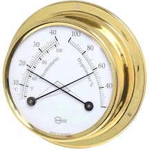 Barigo Marine Pirinç Termometre Higrometre Göstergesi