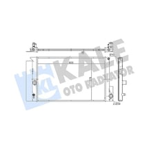 Toyota Corolla Re181 Motor Radyatoru 1.6 2013-2018 Kale 372000