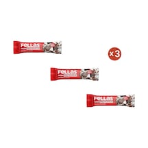 Fellas Yüksek Protein Bar - Hindistan Cevizli Ve Kakaolu 45g 3 Adet