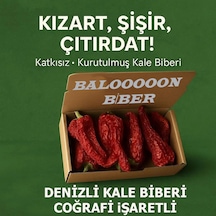 Denizli Tatlı Kale Biberi Balonbiber 10'lu