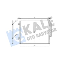 Klima Radyatörü - Alfa Romeo Stelvio, Giulia - Kale-358905
