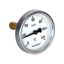 63 Mm5 CM Pakkens Termometre arkadan Bağlantılı 1/2" Manşon Dahil
