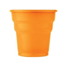 25 Adet Plastik Bardak Turuncu