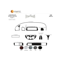 Meriç® Chevrolet Rezzo Tacuma Ön Torpido Kaplama 11 P. 2002-2009 (530156065)