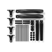 Pazly 2 Adet Yüksek Kaliteli Ayarlanabilir Bisiklet Çamurluğu - Dağ/yol Bisikletleri İçin Ön Ve Arka