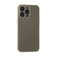 Apple iPhone  Uyumlu,  15 Pro Max Kılıf Puma Silikon - Titan Gri