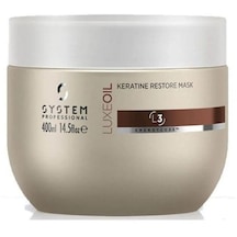 System Professional Luxoil Keratin Onarıcı Saç Maskesi 400 ML