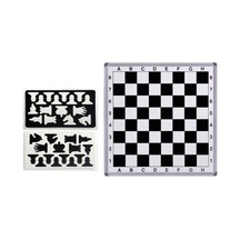Satranç Tahtası 70x90 Cm Manyetik Duvara Monte Taşlar Dahil-pan601