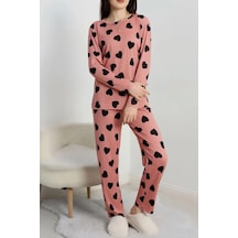 Seka Store Seka Pegasus Alt Üst Aynı Pijama Takımı Pudrasiyah - 50749.1048. Çok Renkli