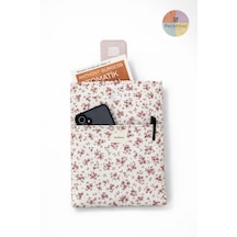 Patch&soul Kır Çiçekleri Kitap Ve Tablet Kılıfı 25x19 Cm El Yapımı