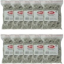 Ekoset 40mm Beyaz Kauçuk Paket Ambalaj Lastiği 10.000 Adet