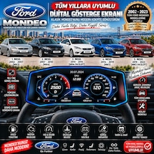 Ford Mondeo 2002-2025 Model Uyumlu Harici Digital Gösterge Odb Ekran Arıza Göstergesi Turbo Gösterge Hayalet Ekran