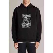 My Chemical Romance 2019 Metal Rock Baskılı Siyah Erkek Sweat (534756618)