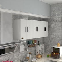 Kenzlife Hazır Mutfak Nonus Byz 060 150 32 Mutfak Banyo Dolabı Kapaklı Raflı