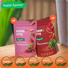 Organik Çıtır Çilek & Kurutulmuş Karpuz 10'lu Paketi Diğer