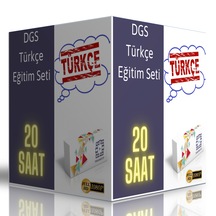 2024 Dgs Türkçe Görüntülü Eğitim Seti