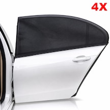Microcase Pratik Geçmeli Esnek Oto Yan Cam Perdesi Araba Arka Güneşlik 4 Adet Al5624 1