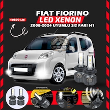 Fiat Fiorino 2008-2024 Sis Farı Uyumlu Şimşek Etkili Led Xenon Premium Series H1