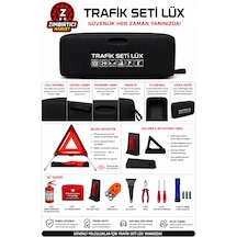Lüx Trafik Seti Ve İlk Yardım Çantası Lastik Tamir Kiti li
